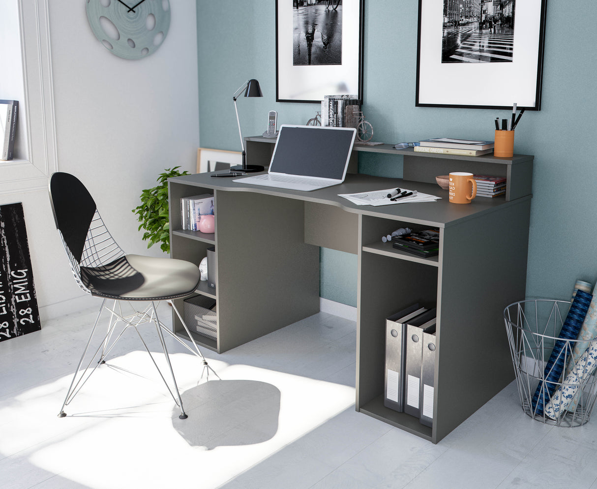 Matrix Gaming Desk in Dark Grey