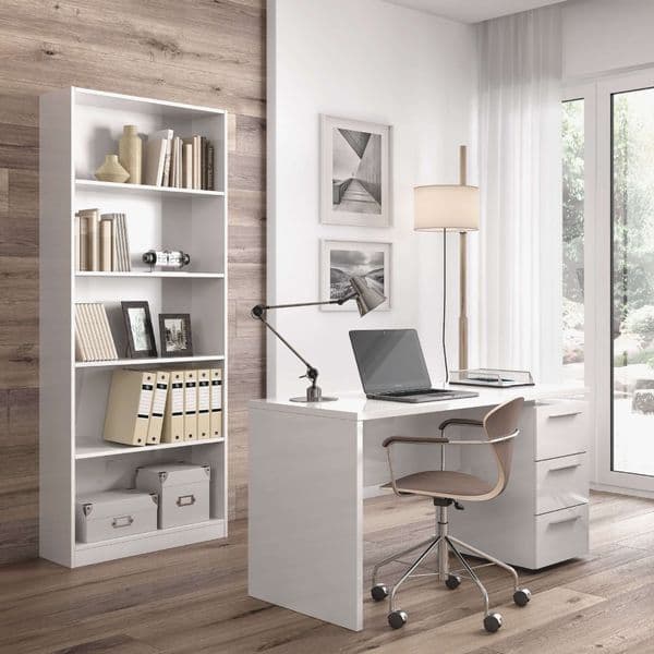 Levi Artic White Computer Office Desk Table- 004605A