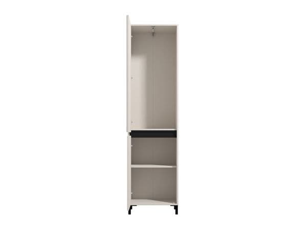 Larance Cashmere Taupe Slim Narrow Shallow Depth Wardrobe for Small Spaces 11014467