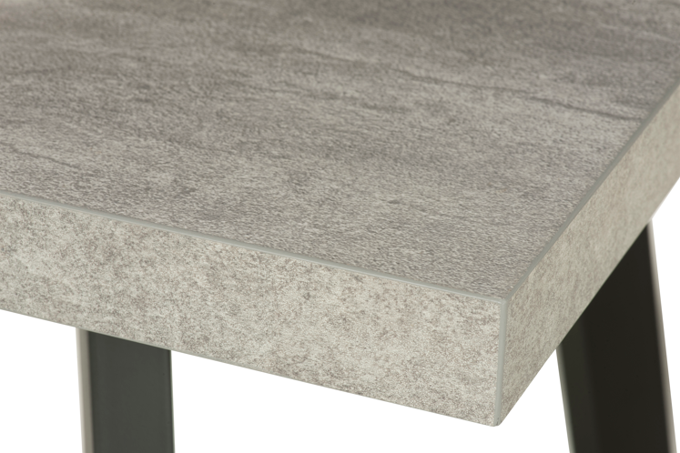 Thena 1.2m wide Light Grey Dining Table