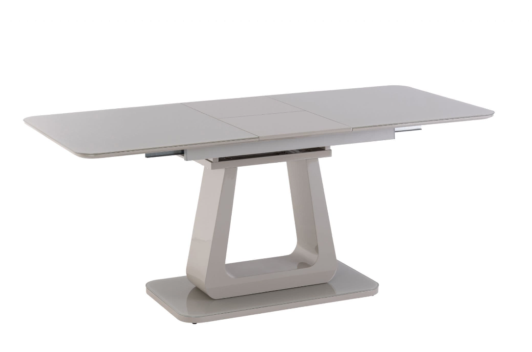 Kalaghaer 140cm Extendable Dining Table Light Grey