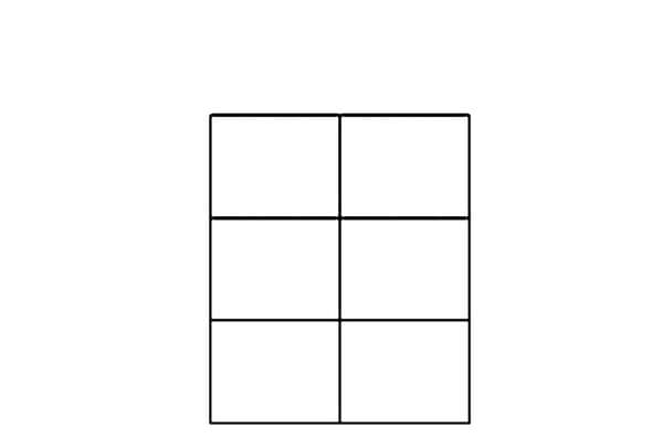 Serene White Gloss 2 Glass Door Display Cabinet S27