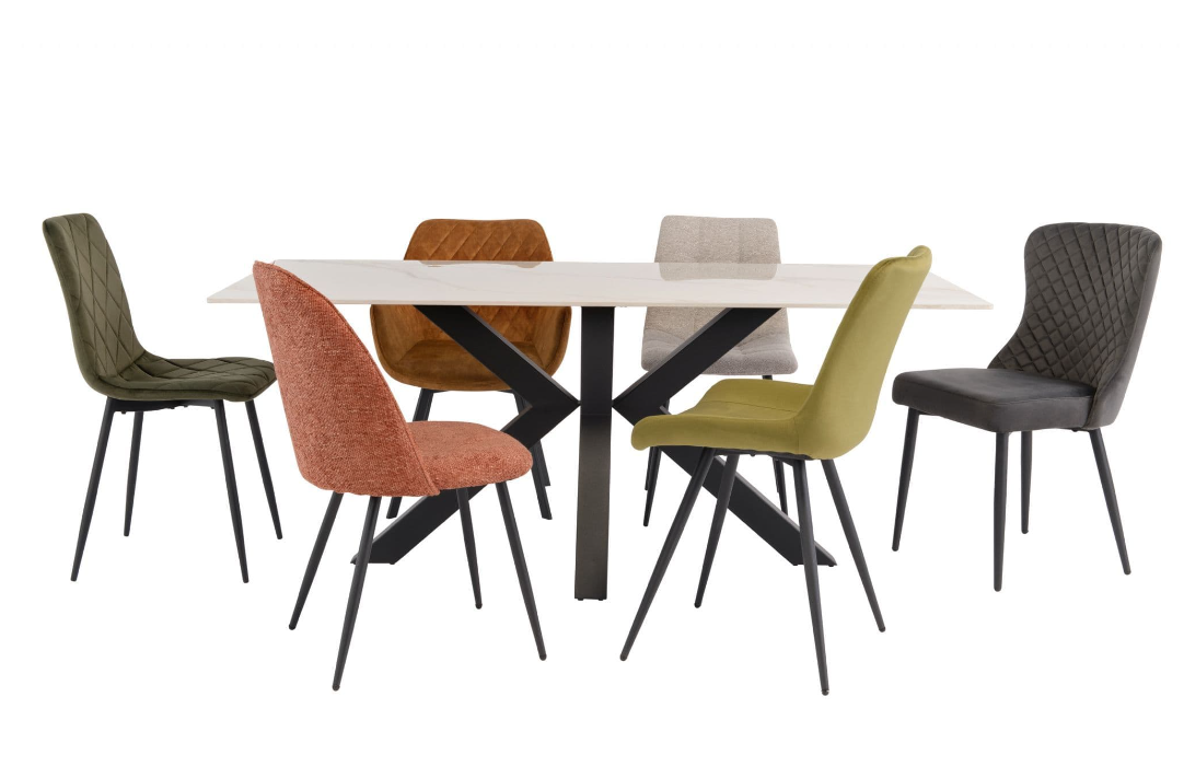 Cori Kass Gold Dining Table 180cm