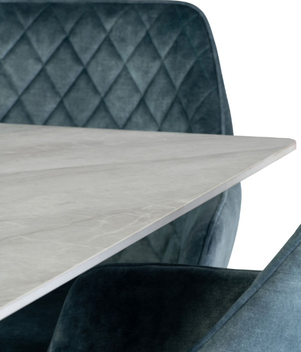 Cori Rebecca Grey Dining Table 180cm