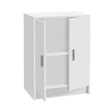 Freno 2 Door White Storage Cupboard- 005149O