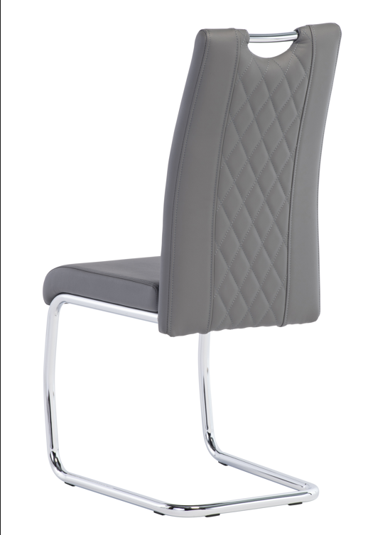 Garno Dining Chairs Set of 2 in Grey