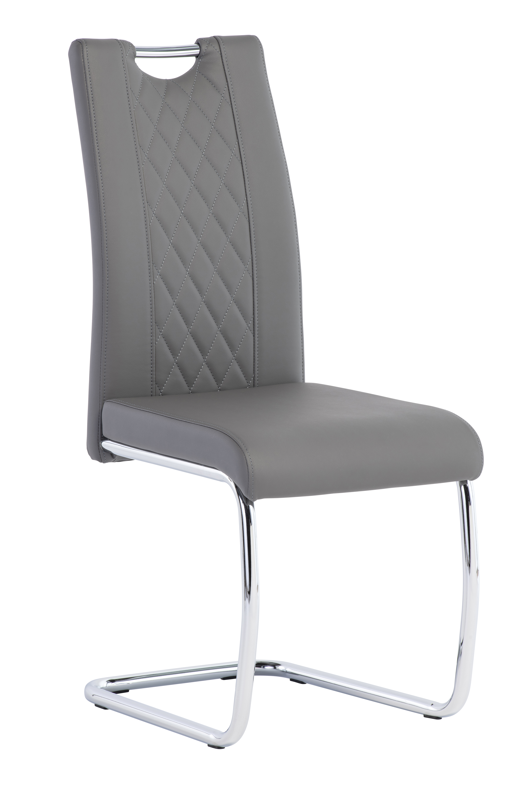 Garno Dining Chairs Set of 2 in Grey