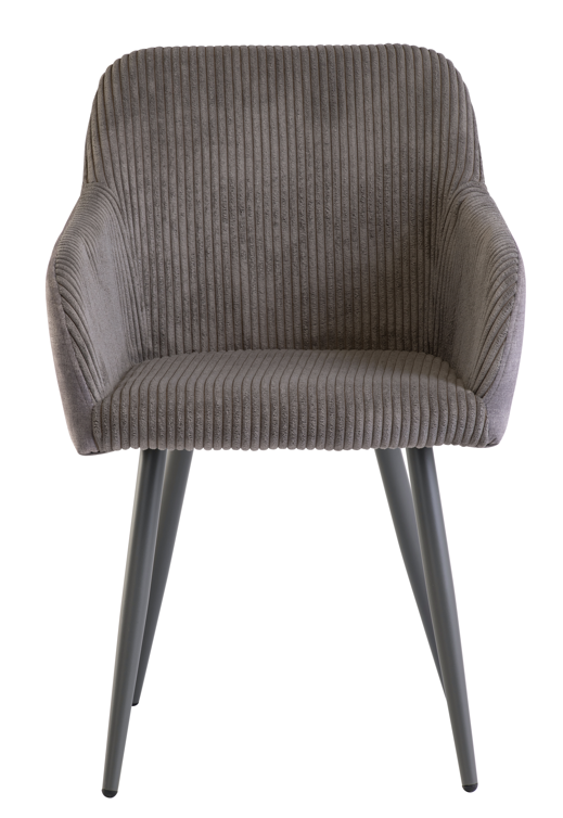 Gabriel Sets of 2 Dining Chairs in Grey