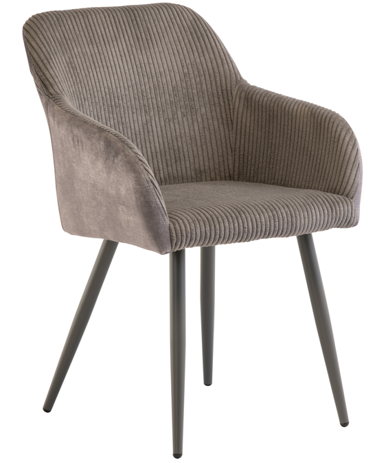 Gabriel Sets of 2 Dining Chairs in Grey