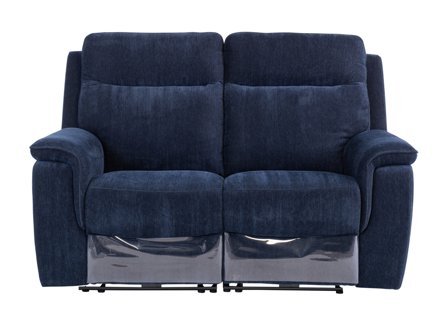 Aura Reclining 2 Seat Armchair in Midnight Blue