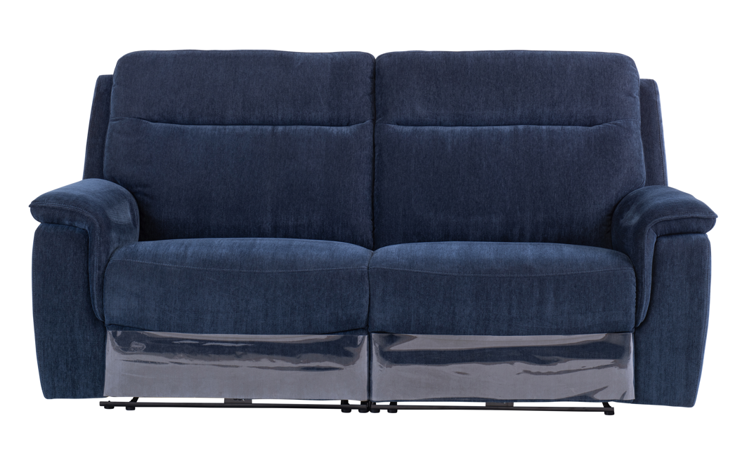 Aura Reclining 3 Seat Armchair in Midnight Blue