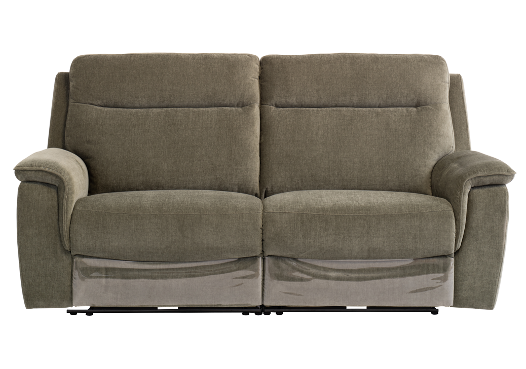 Aura Reclining 3 Seat Armchair in Olive Green
