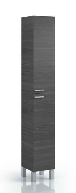 Sidi Oak Grey Tall Bathroom Cupboard- 305260G