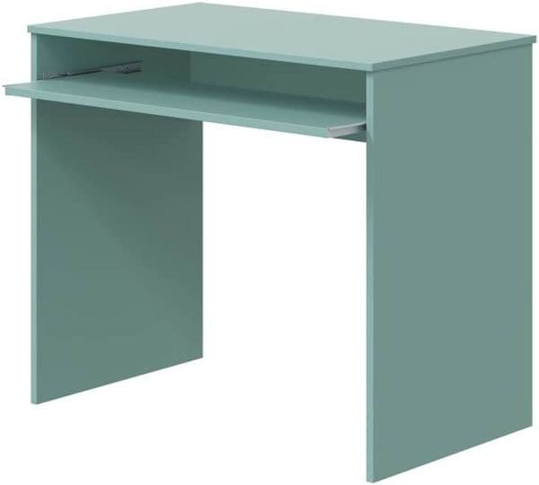Miracle Aqua Green Small Compact Study Modern Computer Desk -002314J