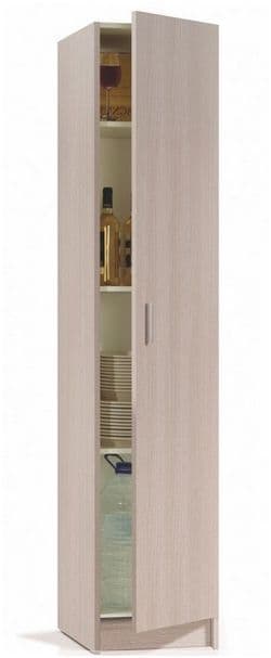 Lazar Multi Narrow Oak Effect Universal Storage Cupboard Armario 1P- 007141R