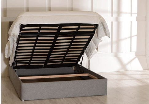 Miracle Sonoma Oak Effect Overbed Unit with Double or Kingsize Bed Bedroom Furniture SET - 3152/MIA