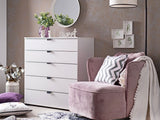 Palma Arctic White Wide 6 Drawer Chest - 11008296