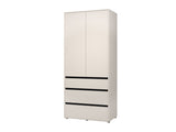 Bellington Cashmere 2 Door 3 Drawer 93cm Wardrobe - 11014685 RZ