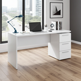 Levi Artic White Computer Office Desk Table- 004605A