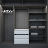 Lira Internal Drawers For Wardrobe White
