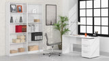 Levi Artic White Computer Office Desk Table- 004605A