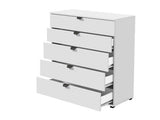 Palma Arctic White Wide 6 Drawer Chest - 11008296