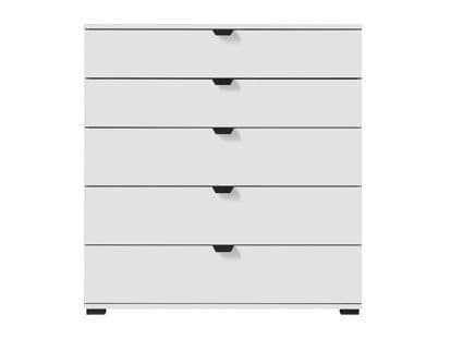 Palma Arctic White Wide 6 Drawer Chest - 11008296