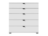 Palma Arctic White Wide 6 Drawer Chest - 11008296