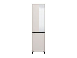 Larance Cashmere Taupe Slim Narrow Shallow Depth Wardrobe for Small Spaces 11014467