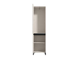 Larance Cashmere Taupe Slim Narrow Shallow Depth Wardrobe for Small Spaces 11014467