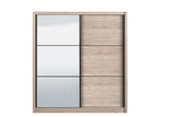 Nancy Oak 2 Door Sliding Door Wardrobe Slider 215cm Wide- 11008278