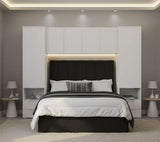 Miracle Overbed Storage Unit in Matte White