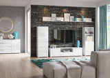 Serene White Gloss TV unit, Media, Entertainment Furniture S9