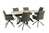 Cori Kass Gold Dining Table 180cm