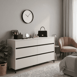 Bellington Cashmere 6 Drawer Wide 157cm Chest of Drawers - 11014145