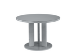 Ellio Grey Dining Table 107cm