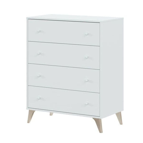 Jesse  Artic White 4 Drawer Chest -007804A