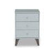Jesse Artic White Bedside Cabinet Bedside Cupboard Nightstand- 007803A