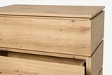 Mera 4 Drawer Chest in Sun-Lit Oak Effect