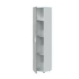 Freno  Multi Narrow 1 Door Grey & White Universal Utility Storage Cupboard -0L7151A