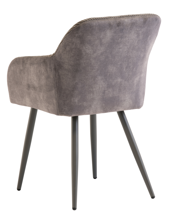 Gabriel Sets of 2 Dining Chairs in Grey