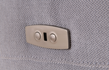Aura Reclining 3 Seat Armchair in Pearlescent Grey