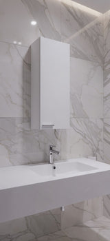 Sidi Bathroom Wall Cupboard White Gloss- 305270BO