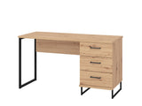 Nuraga Artisan Oak Effect Computer Desk With Drawers - 11011194 RZ