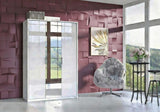 Guerlain 3 Door White High Gloss Mirrored Wardrobe P4RXPL03