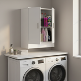 Freno 2 Door White Storage Cupboard- 005149O