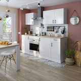 Magna Modular 400mm Kitchen Base Unit White Gloss - 0F1012B