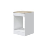 Magna White Gloss Modular 240cm Full Flat Pack Kitchen Units Set With Worktops INCLUDED - Option 2