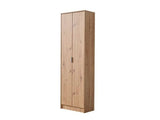 Pria Artisan Oak Effect Tall Multipurpose 2 Door Utility Shoe Storage Cupboard- 11008177