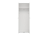 Nevaris White 3 Piece Large Corner Bedroom Wardrobe Modular Set
